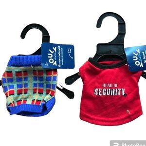 NWT Set 2 Guinea Pig Tee and Sweater